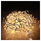 Indoor-outdoor snowfall cascade with 708 LEDs warm white, cold white and classic white, 20 ft s3