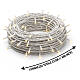 Catena di luci int-est 1000 LED soft gold 22,5 m effetto scintillio s3