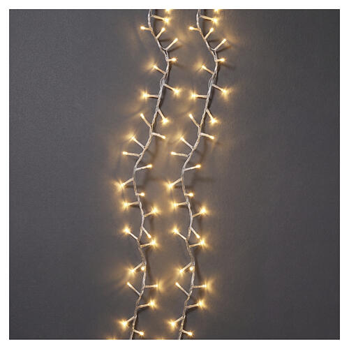 Soft gold lights for trees, 1500 LEDs with twinkle effect, indoor/outdoor, 112 ft 1