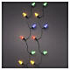 Guirlande lumineuse de Noël Vintage XL, int/ext, 50 LEDs or doux, 10 m, effet scintillant s1