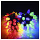Vintage XL indoor/outdoor Christmas light string, 100 multicoloured LEDs with a flickering effect, 65 ft s2