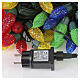 Catena natalizia Vintage XL int-est 100 LED multicolore effetto tremolante 20 m s6