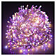 Catena luci natalizie int-est effetto tremolante 1000 LED multicolore 25 m s2