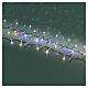 Catena luci natalizie int-est effetto tremolante 1000 LED multicolore 25 m s4