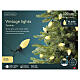 Catena luminosa Vintage XL int-est 100 LED oro tenue con effetto scintillante 20 m s3