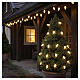 Catena luminosa Vintage XL int-est 100 LED oro tenue con effetto scintillante 20 m s4