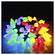 Vintage XL string lights, 100 multicolour LEDs, 65 ft, indoor/outdoor, twinkle effect s2
