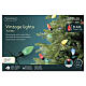 Vintage XL string lights, 100 multicolour LEDs, 65 ft, indoor/outdoor, twinkle effect s3