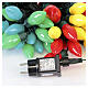 Vintage XL string lights, 100 multicolour LEDs, 65 ft, indoor/outdoor, twinkle effect s5