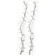 Catena luminosa compatta int-est 500 LED bianco caldo e bianco freddo effetto lampeggiante 11 m s3