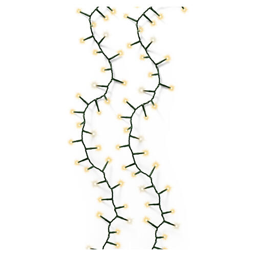 Compact indoor/outdoor light string for tree, 1000 warm white LEDs, 72.2 ft 4