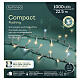 Compact string lights for Christmas tree, indoor/outdoor, 1000 warm white and cool white LEDs, 74 ft s3