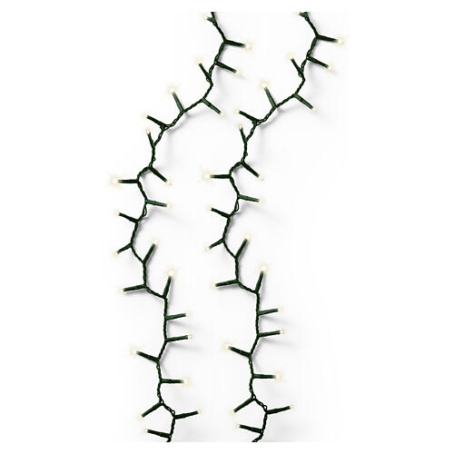 Catena luminosa compatta per albero di Natale int-est 1000 LED bianco caldo 22 m 4