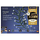 Catena luminosa Cluster Connect per albero di Natale int-est 500 LED bianco caldo 5 m s3