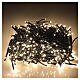 Catena luminosa Cluster Connect per albero di Natale int-est 500 LED bianco caldo 5 m s4