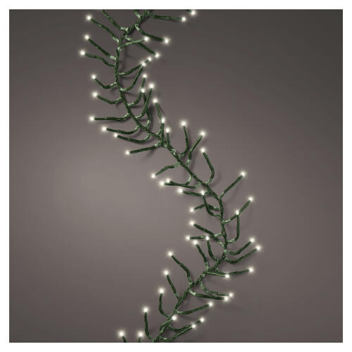 Cluster LED Connect indoor/outdoor light string, 500 warm white LEDs, 16.4 ft 1