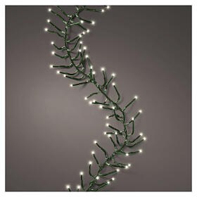 Catena luminosa Cluster LED Connect int-est 500 LED bianco caldo 5 mt