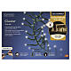 Catena luminosa Cluster LED Connect int-est 500 LED bianco caldo 5 mt s3
