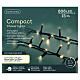 Luci compatte Chaser int-est 808 LED bianco caldo soft gold 15 m s2