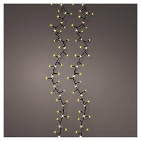 Catena luminosa Compact Chaser int-est 544 LED bianco caldo soft gold 10 m