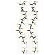 Catena luminosa natalizia Compact Chaser int-est 1220 LED bianco caldo soft gold 22 m s4