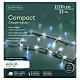 Luzes Compact Chaser int/ext 1220 LEDs branco quente e branco frio 22 m s2