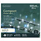 Catena natalizia LED Compact Chaser int-est bianco caldo e bianco freddo 808 LED 15 m s3