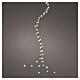 Ghirlanda luminosa micro LED int-est effetto flash 240 LED bianco caldo 300 cm s1