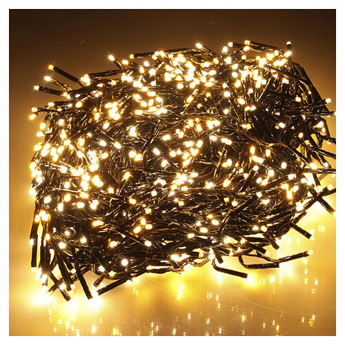 Catena luminosa Excellent Twinkle int-est 960 LED bianco caldo 15 m con effetto scintillante 2