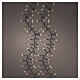 Catena LED per albero di Natale Twinkle int-est 1584 LED bianco caldo 25 m s1