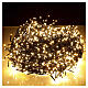 Catena LED per albero di Natale Twinkle int-est 1584 LED bianco caldo 25 m s3