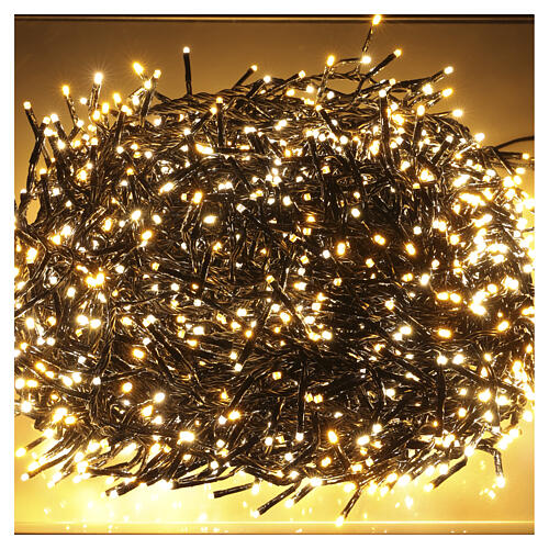 Luci natalizie Twinkle int-est bianco caldo 2208 LED 35 m per albero di Natale 2