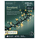 Luci natalizie Twinkle int-est bianco caldo 2208 LED 35 m per albero di Natale s3