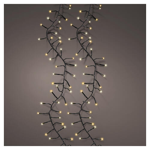 Luzes de Natal Twinkle int/ext branco quente 2208 LEDs 35 m para árvore de Natal 1
