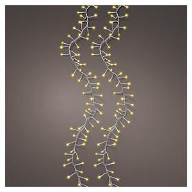 Luci natalizie Twinkle soft gold int-est filo trasparente 1272 LED 20 m