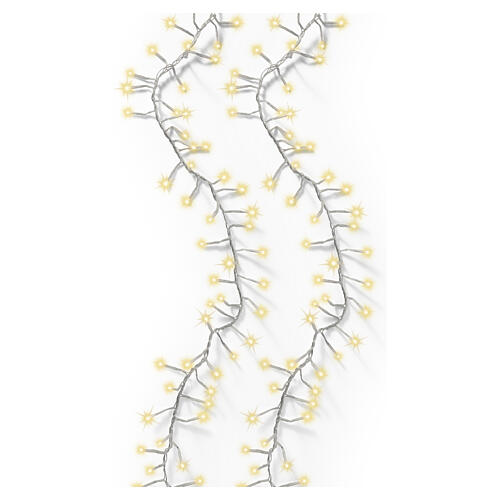 Luci natalizie Twinkle soft gold int-est filo trasparente 1272 LED 20 m 4
