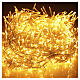Luci natalizie Twinkle soft gold int-est filo trasparente 1272 LED 20 m s2