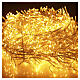 Catena LED natalizia soft gold int-est filo trasparente 1584 LED 25 m con effetto Twinkle s3
