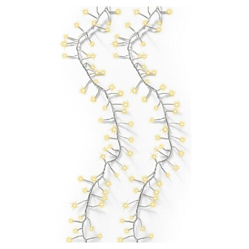 Luci natalizie soft gold int-est filo trasparente 2208 LED 35 m con effetto Twinkle 4