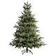 Catena micro LED flashing int-est bianco caldo e bianco freddo filo argento 600 LED 5 m s2