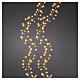 Micro luci natalizie int-est filo oro bianco caldo 480 LED 5 m effetto flashing s1