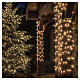 MicroLED natalizi int-est bianco caldo filo oro 960 luci 10 m effetto flashing s2