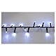 Guirlande lumineuse 3000 LEDs blanc 60 m effets lumineux câble foncé int/ext s5