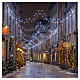 Luci di Natale 3000 LED bianco con giochi di luce 60 mt cavo scuro s2