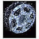 Guirlande lumineuse Noël 4000 LEDs blancs effets lumineux INT/EXT 80 m câble noir s3