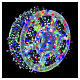 Decorative multicolour lights, 4000 LEDs, 262.5 ft with transformer s3