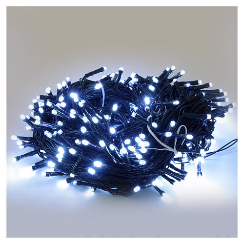 Mini twinkle lights, 300 white LEDs, battery operated, 98.4 ft with timer 3