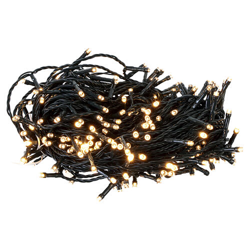 Minilucciole 300 LED bianco a batteria 30 mt con timer 6