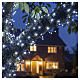 Minilucciole 300 LED bianco a batteria 30 mt con timer s2