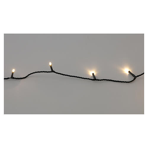Luzinhas de Natal 300 LEDs brancos a pilhas 30 m com temporizador 9